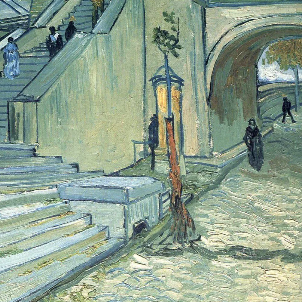 Van Gogh Le pont de Trinquetaille in Arles, October, 1888