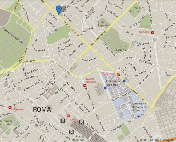 ぶらり歩き＠ローマ Santa Maria Addolorata 教会