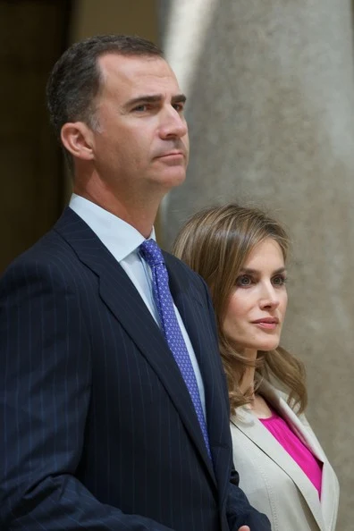 King Felipe  and Queen Letizia