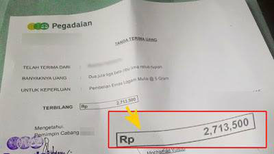 Pengalaman Kurang Mengenakkan Beli Emas Di Pegadaian