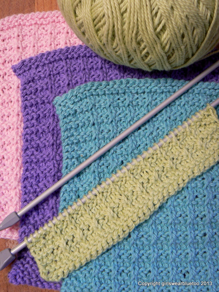 Waffle Weave dishcloths