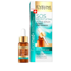 Ser pentru ridurile adanci Eveline Cosmetics, SOS Instant Lifting Active Serum