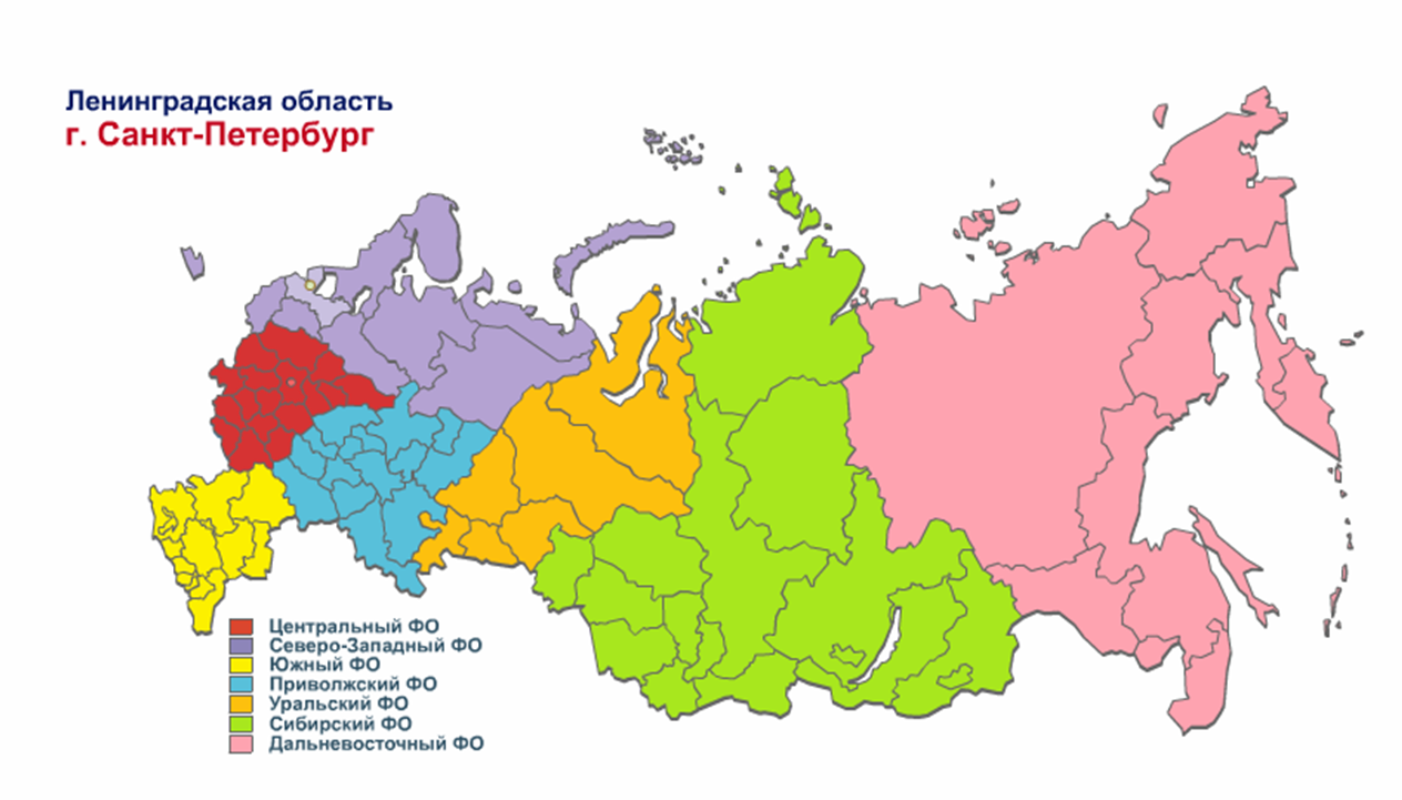 Что такое субъект РФ — сколько их и каких видов бывают субъекты Российской Федерации