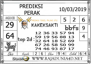 Prediksi Togel PERAK DUNIA4D 10 MARET 2019