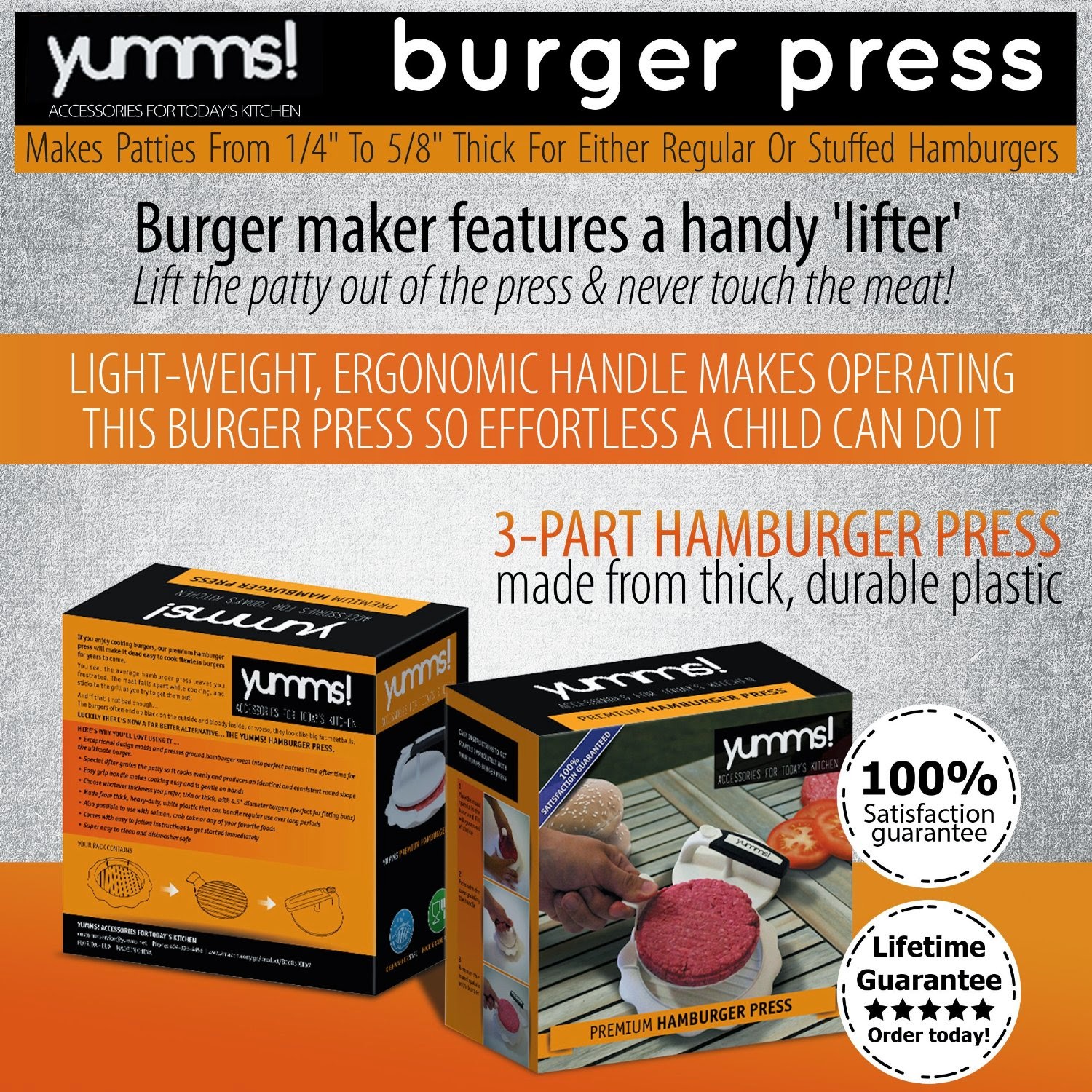 Yumms Burger Press