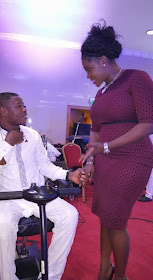 Photos: Mercy Johnson Spotted With Gospel Singer, Yinka Ayefele In Lagos
