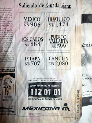 Algunas de las líneas aéreas desaparecidas en México. Noticias en tiempo real