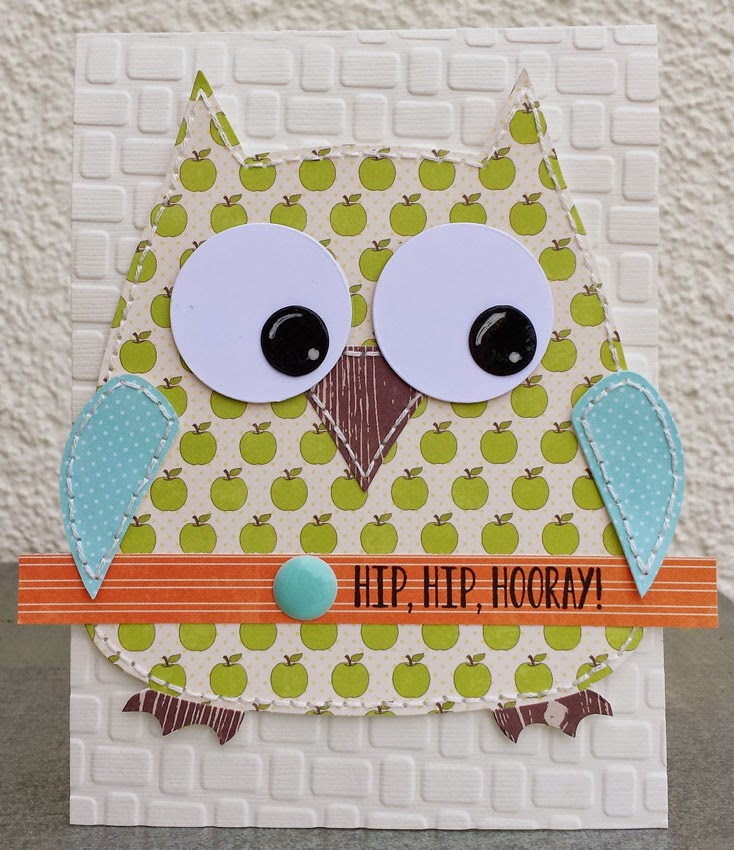 Crafting ideas from Sizzix UK: Owl greetings