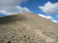The top of Mt. Elbert
