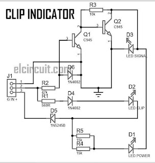 Clip Indicator Power Amplifier