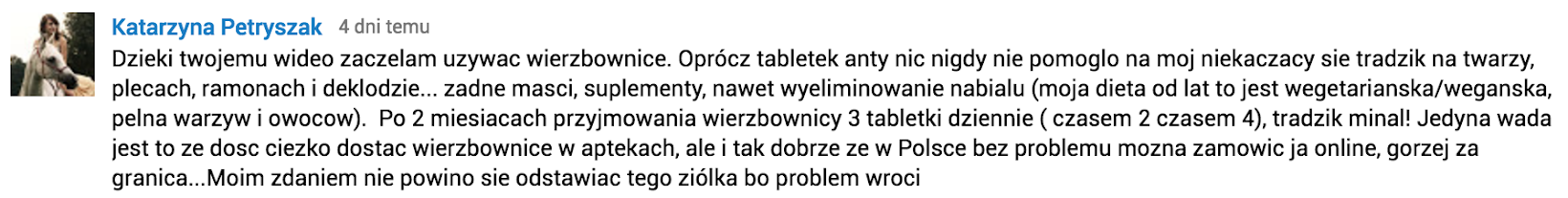 wypadanie wlosow i tradzik na plecach
