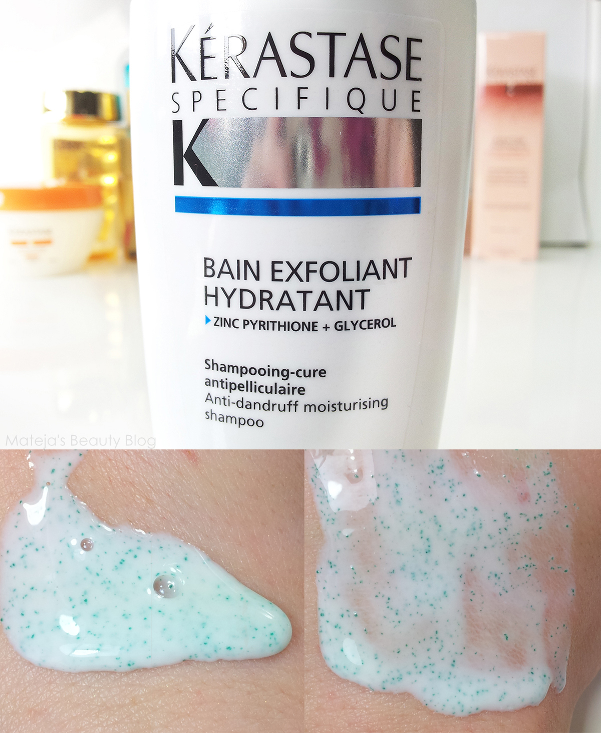 trekant maler aktivitet Beauty Blog: Kérastase Specifique Bain Exfoliant Hydratant Anti-Dandruff  Moisturising Shampoo