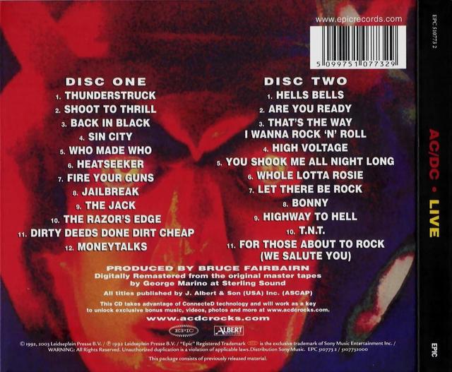 Descarga de discos de Rock Clasico y Heavy Metal.: AC/DC - AC/DC Live ...