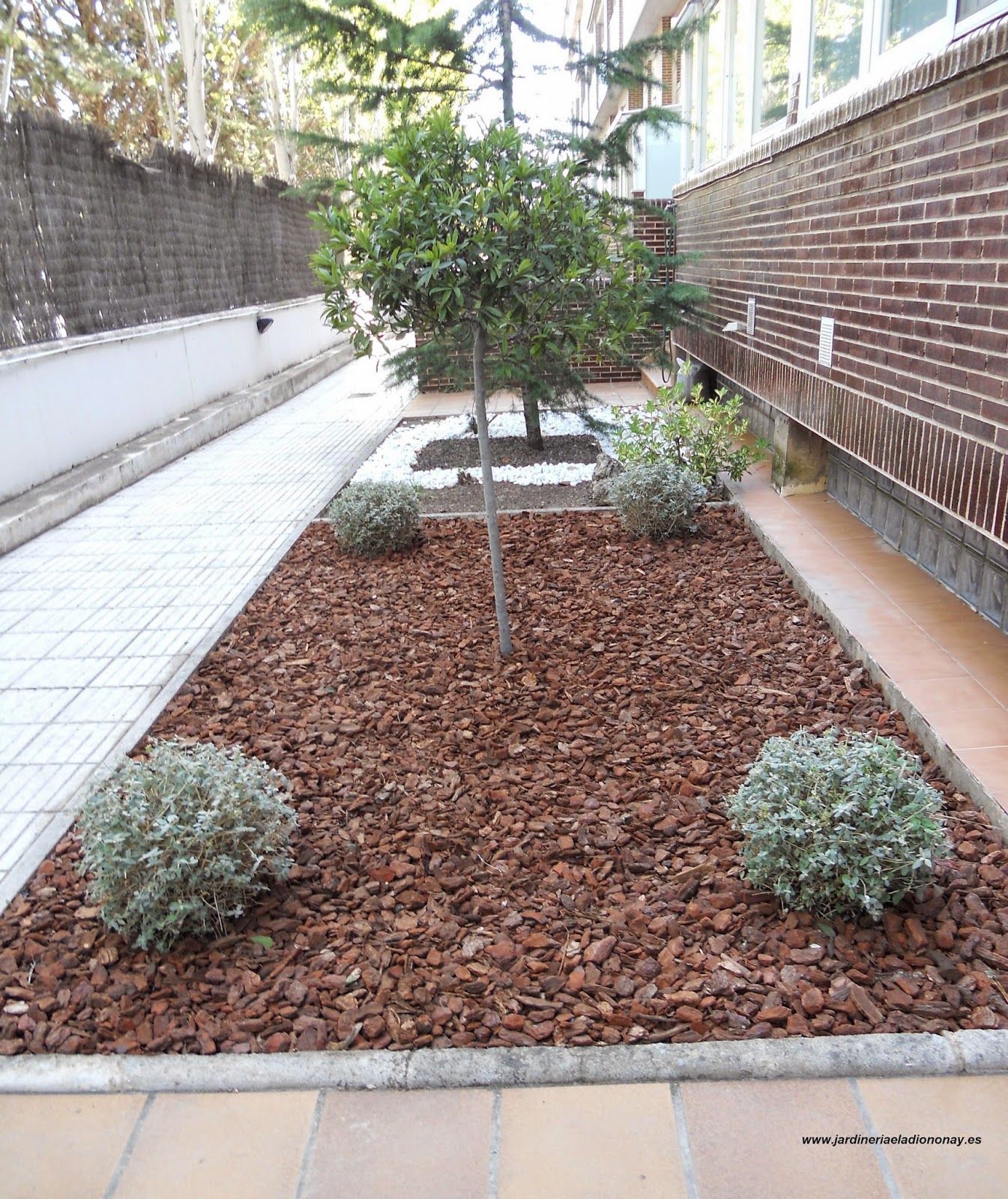 Jardineria Eladio Nonay: ENTRADA DE JARDÍN NATURAL Y CÁLIDA (Jardinería