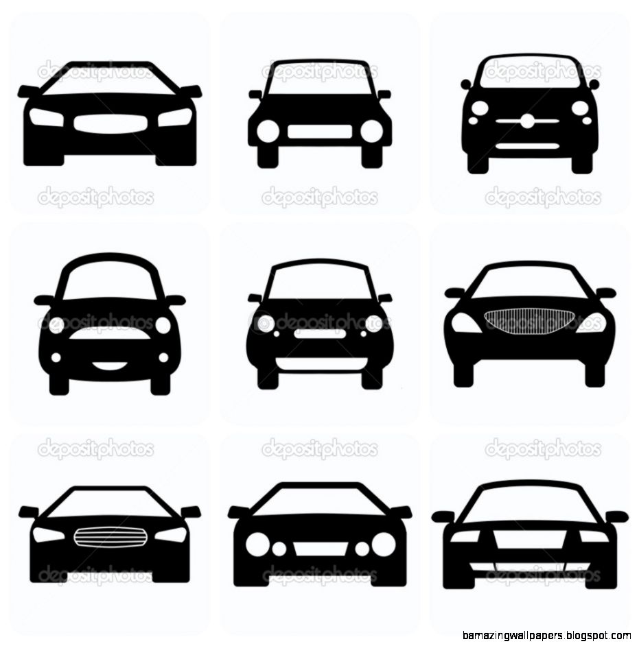 Car Front View Illustration