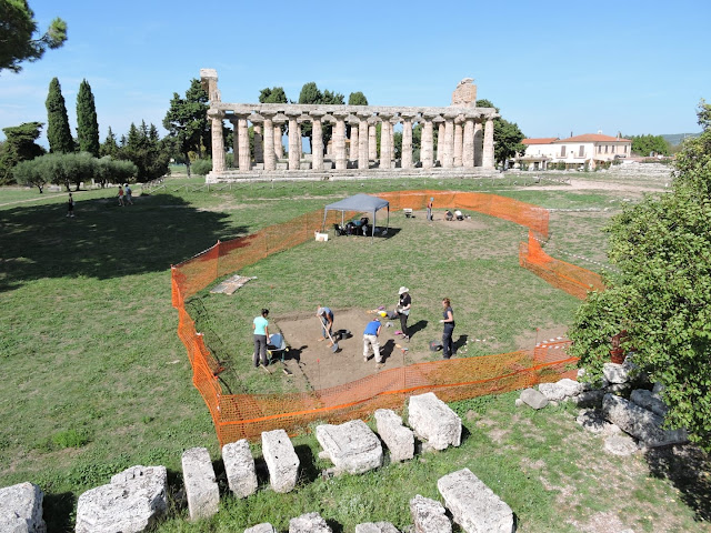 New finds at ancient city of Paestum in southern Italy New finds at ancient city of Paestum in southern Italy