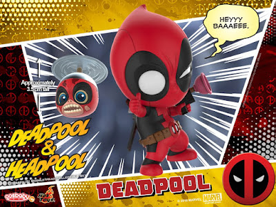Deadpool Corps Cosbaby Bobble Head Mini Figures by Hot Toys x Marvel Comics