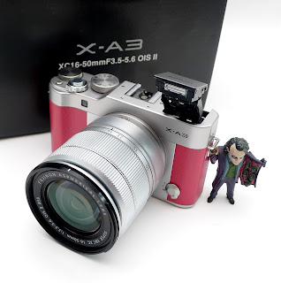 Mirrorless Fujifilm XA3 Fullset/ Kamera Second
