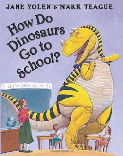 How do dinosaurs go to school Teach how we can be like dinos and make good or bad decisions.