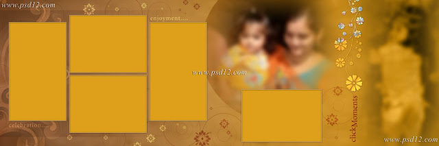 Evergreen 12x36 album PSD series