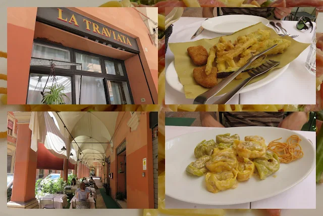 A Food Holiday in Emilia-Romagna Italy - Lunch at La Traviata