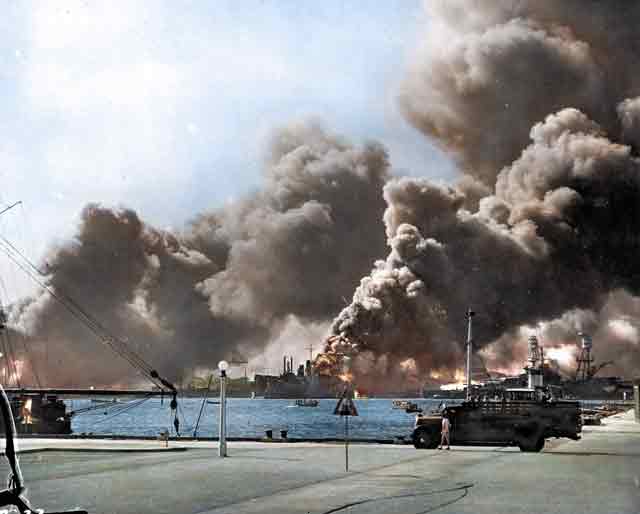 Pearl Harbor attack 7 December 1941 worldwartwo.filminspector.com