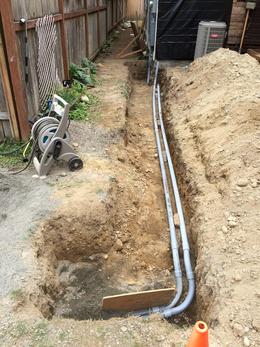 The Rat Hole New Conduit Runs for Cable and Phone