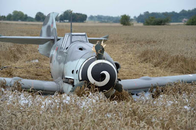 Messerschmitt, 109, downed, crashed, denmark, picture