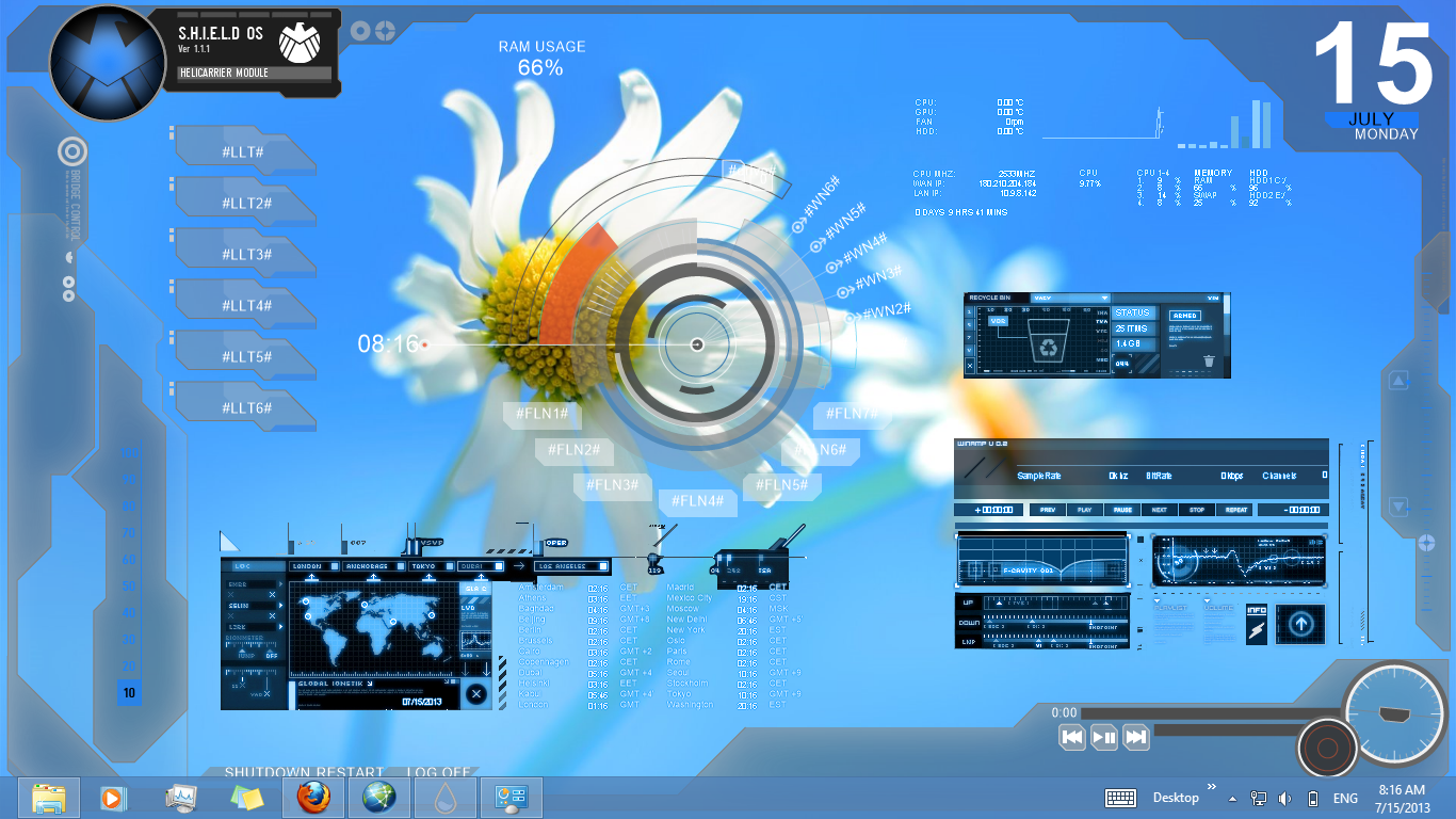 Rainmeter app naawizard