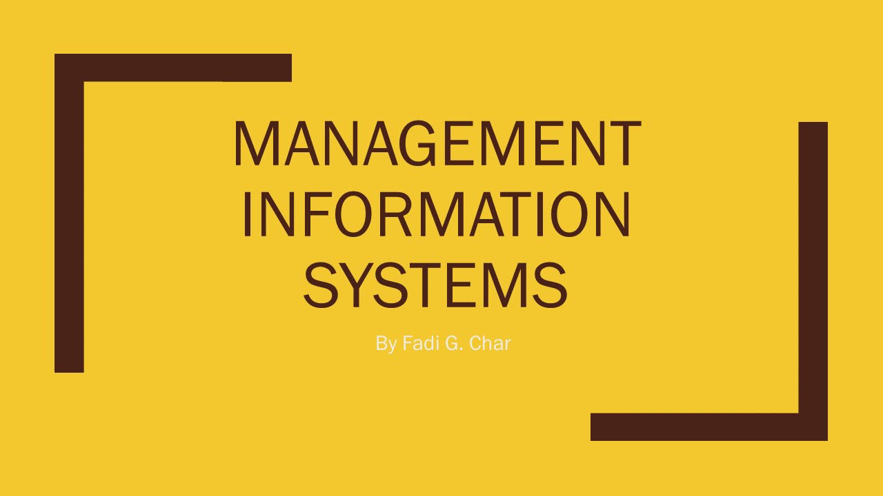 information systems definition