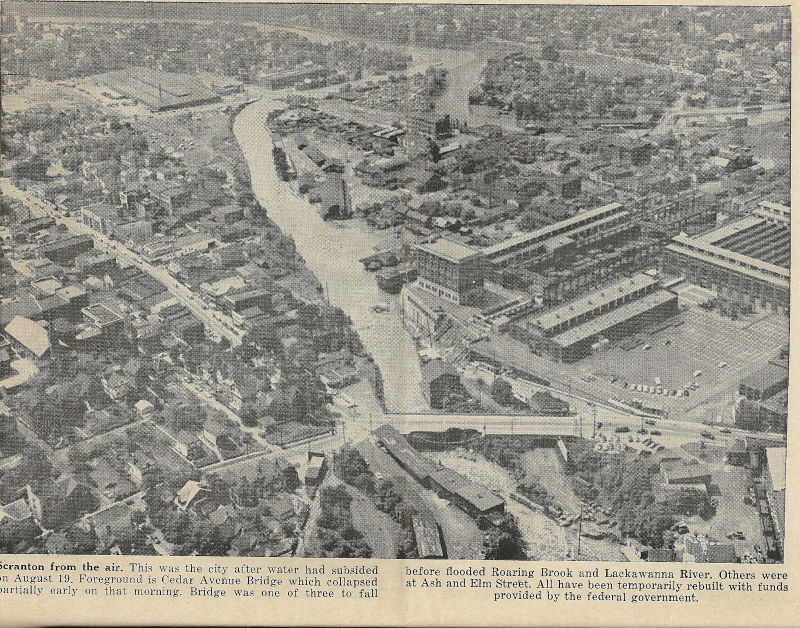 Minooka (PA) Memories Hurricane Diane 1955 Inundates Scranton