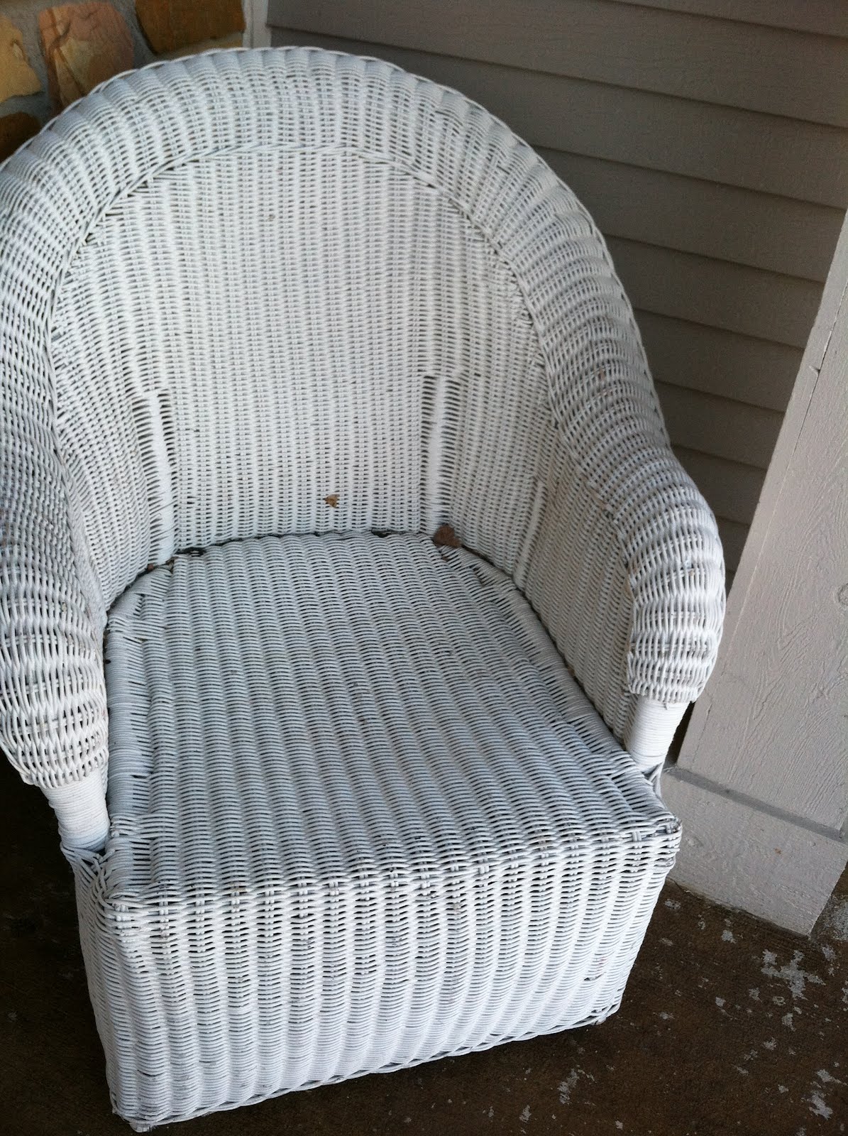 Paint Ideas Prep & Paint Wicker