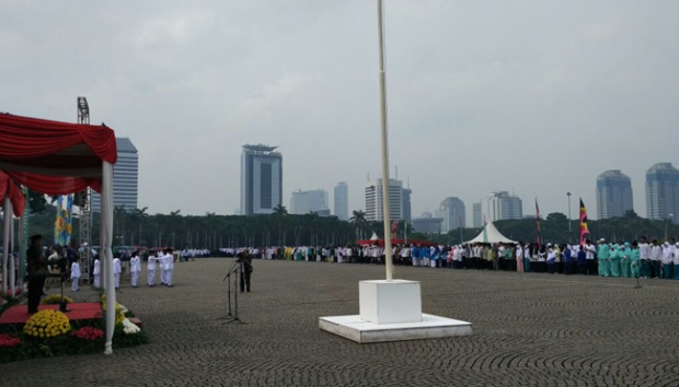 Digelar di Monas, Peringatan Hari Santri Dianugerahi Rekor Muri ini