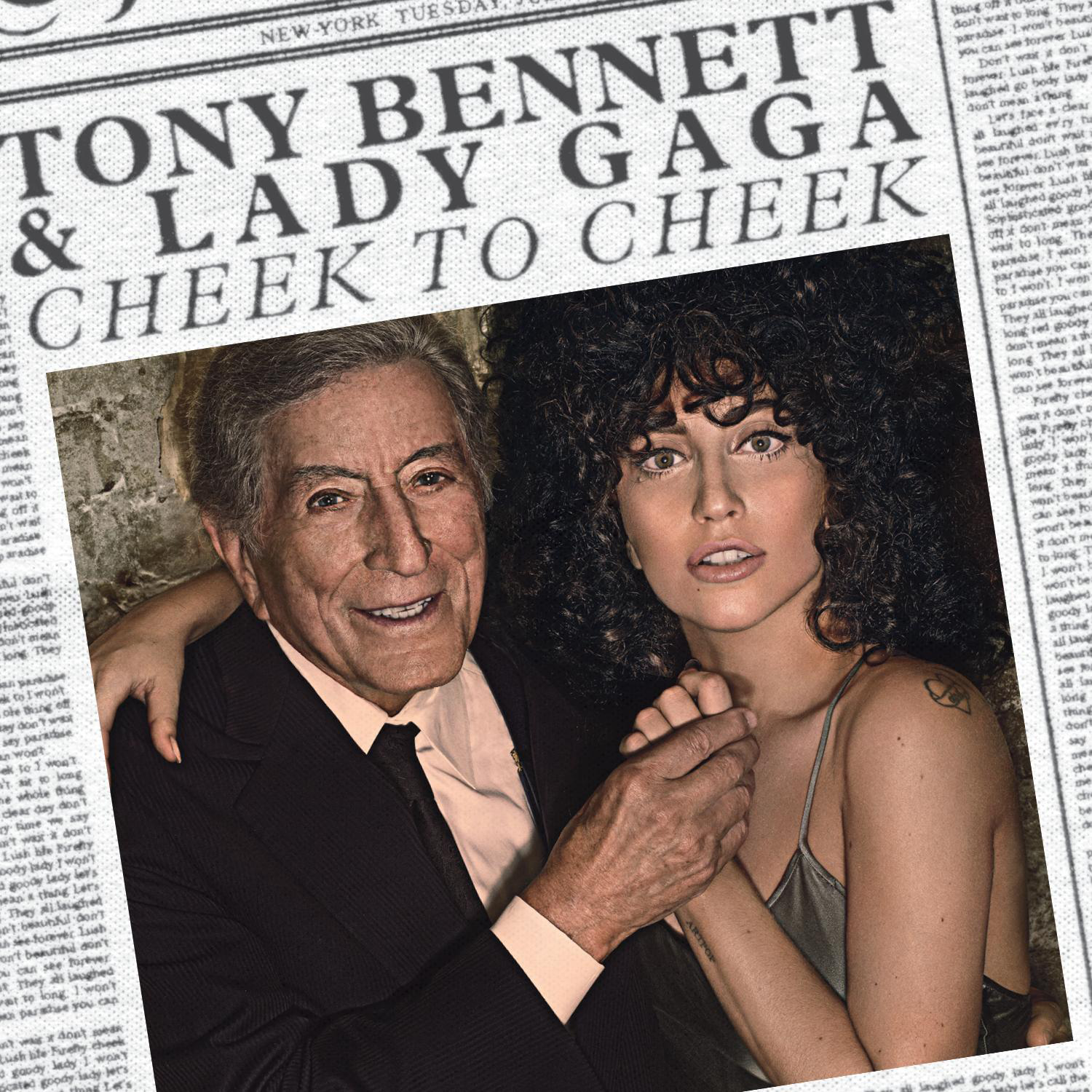 Tony Bennett & Lady Gaga Unveil 'Cheek To Cheek' Tracklisting