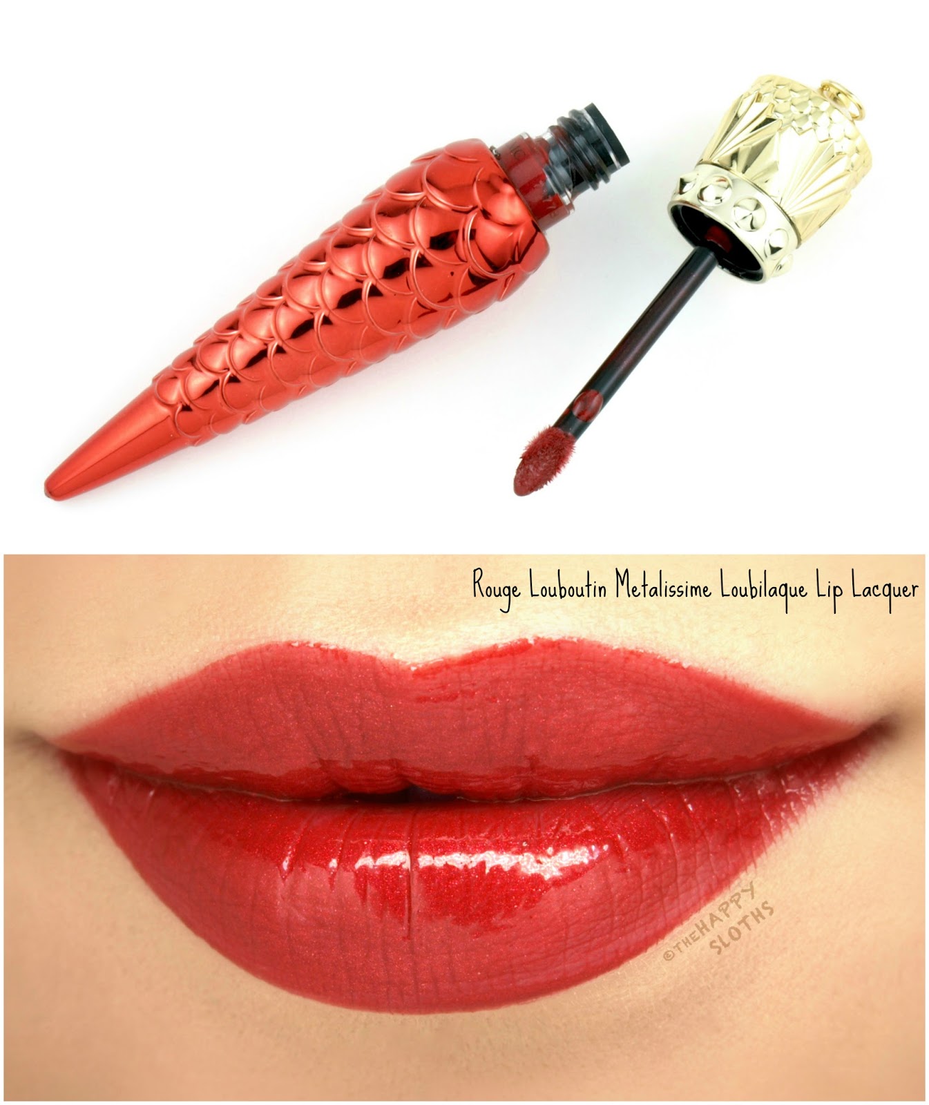 Christian Louboutin Loubilaque lip lacquers