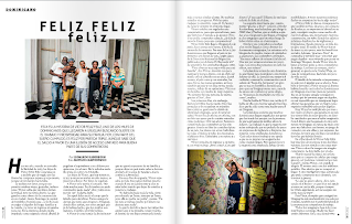 Inmigrantes Dominicanos en Uruguay. revista Bla. Haberkorn