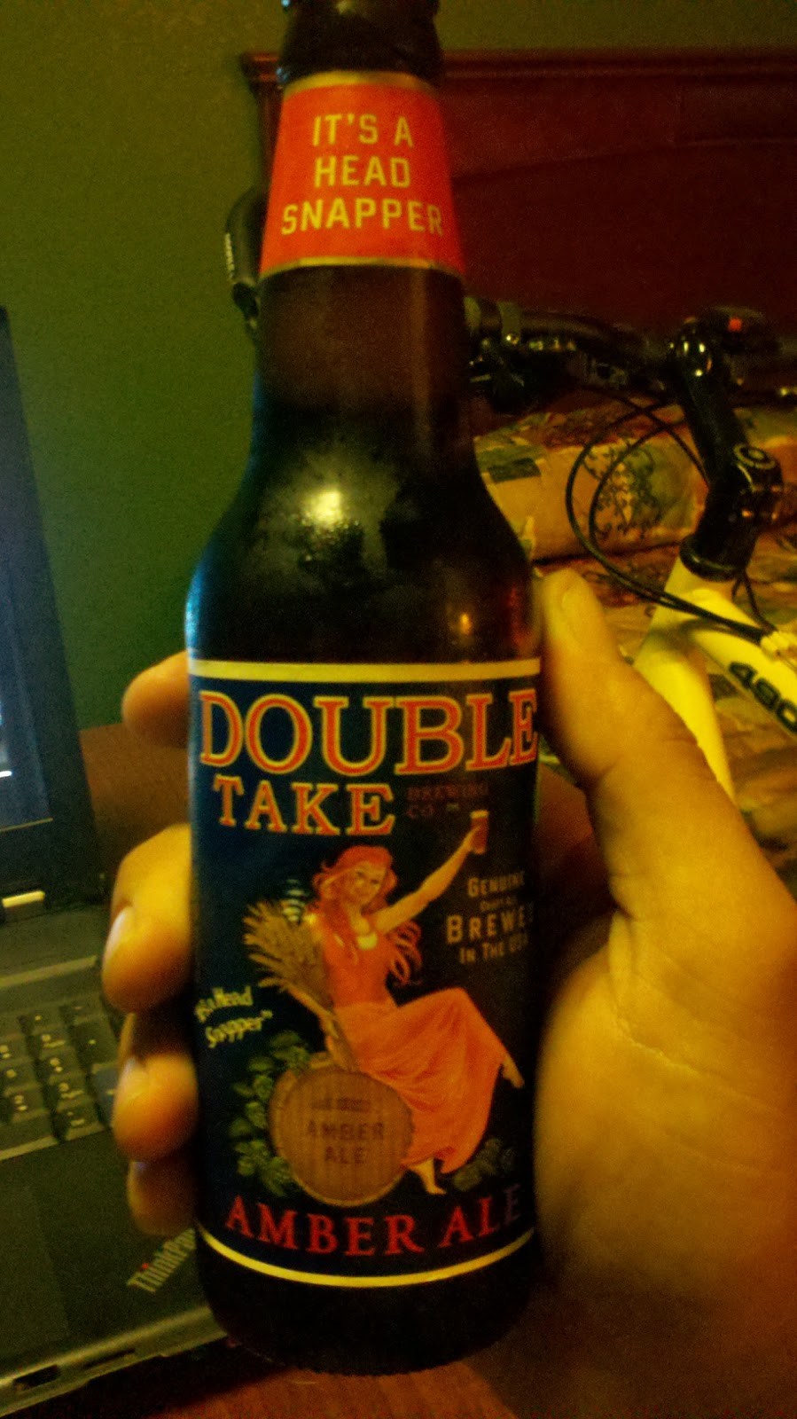 Beer Bloggles Double Take Amber Ale
