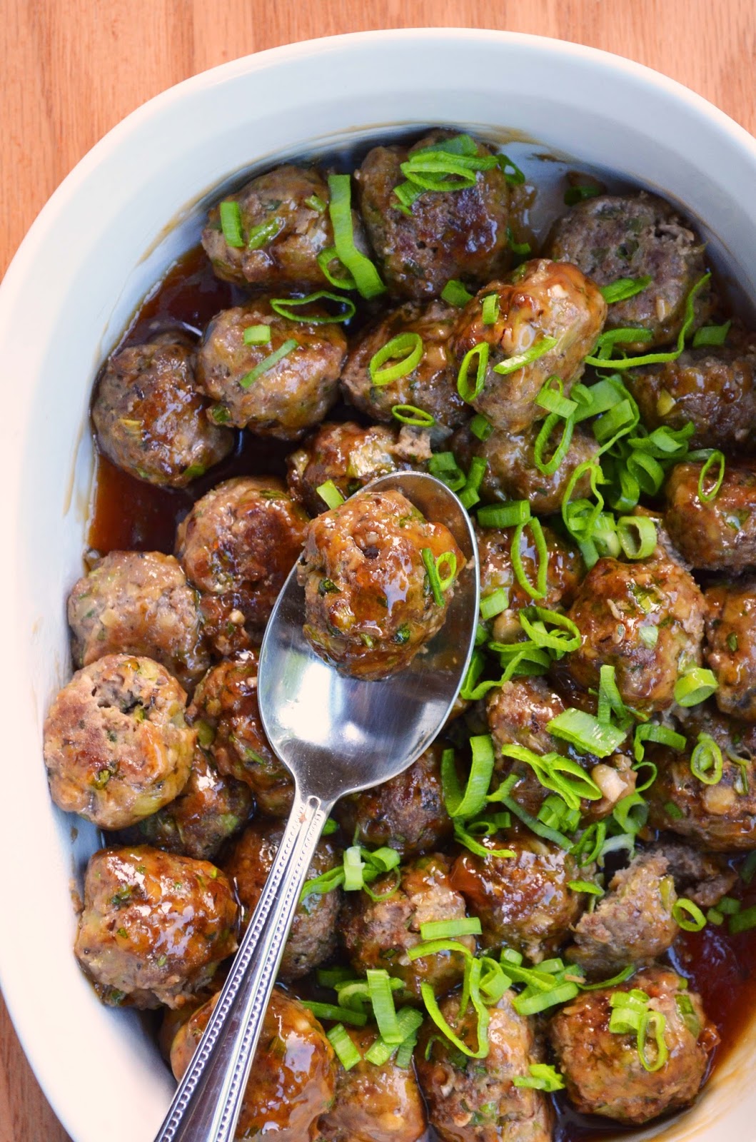 Our Beautiful Mess Perfect Teriyaki Meatballs