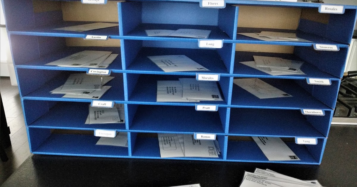 Empowered By THEM Sorting Mail Activity Box