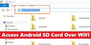 Access Android SD Card Over WiFi