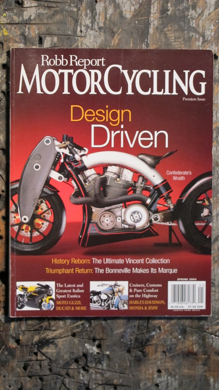 Robb Report Motorcycling Confederate Wraith