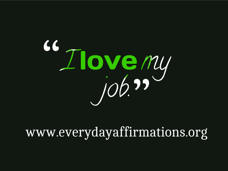Affirmations for Success at Work | Everyday Affirmations