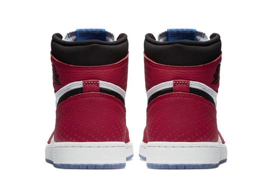 nike jordan spiderman into the spider verse