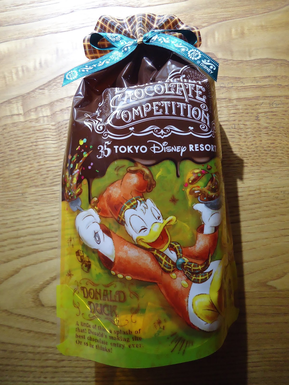 ディズニーのお土産 Tdl35周年 ドナルド マシュマロ チョコクランチクリーム味 天恵製菓 ぼくのケチリッチな節約日記