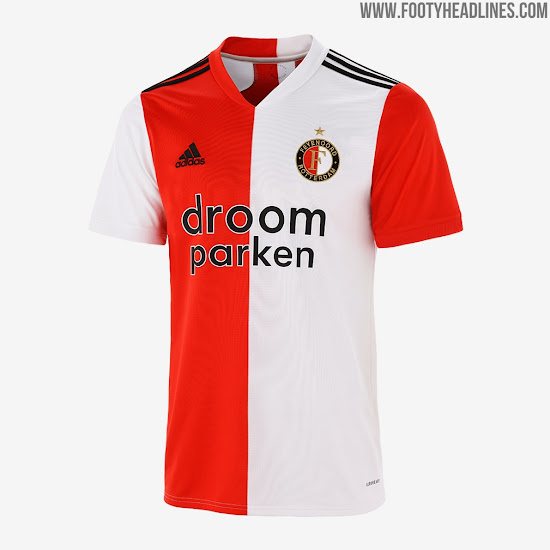 Feyenoord Shirt 2021/21 Feyenoord 20 21 Home Kit Released Footy Headlines