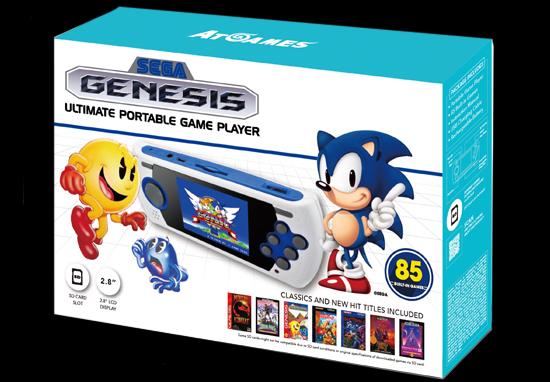 sega genesis ultimate portable game player 2017 game list