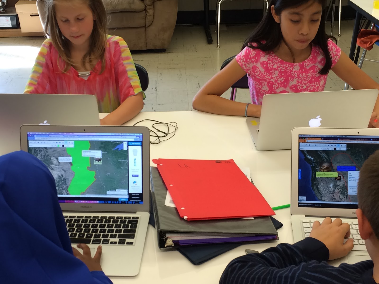 ITeach UTeach WeLearn ScribbleMaps In 5th Grade