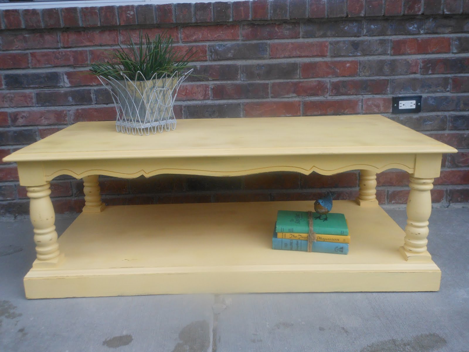 little yellow door design Custom Coffee Table