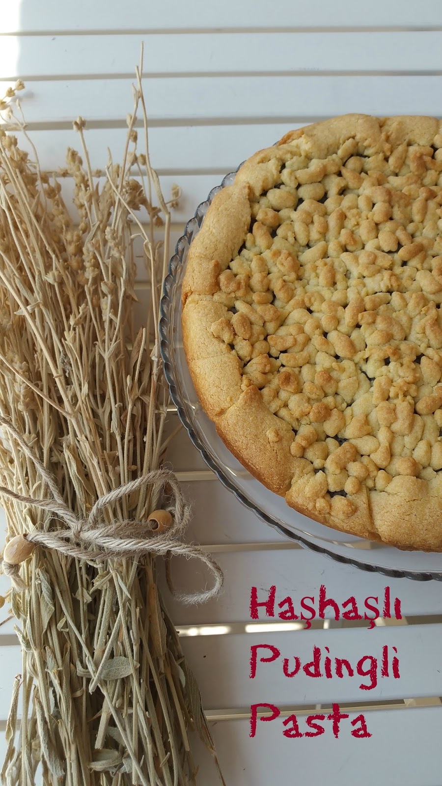 Haşhaşlı Pudingli Pasta Vanilins