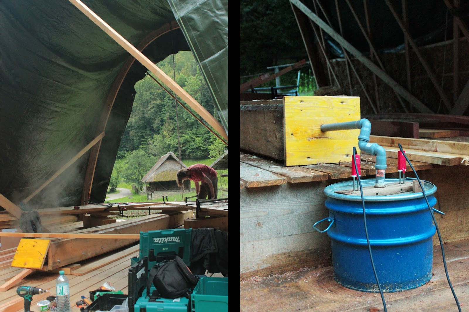 Strohboid Holz Dampfen Und Biegen